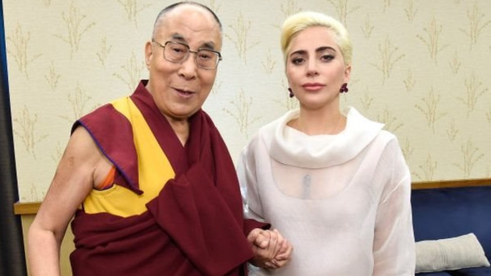 達賴喇嘛和嘎嘎小姐