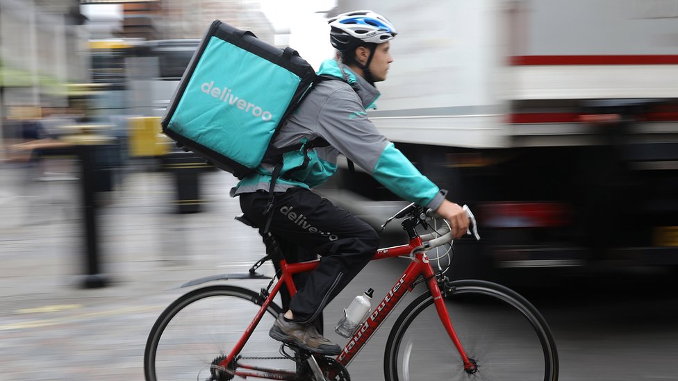 Deliveroo rider