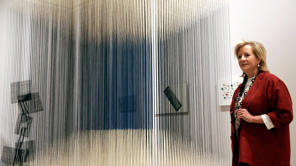 Patricia P. Cisneros ha donado varias de sus obras. Patricia P. Cisneros