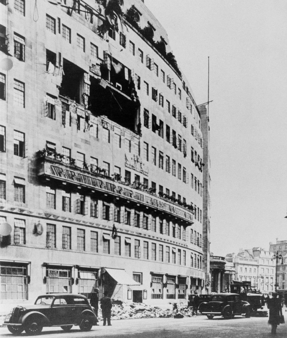 El bombardeo de Broadcasting House