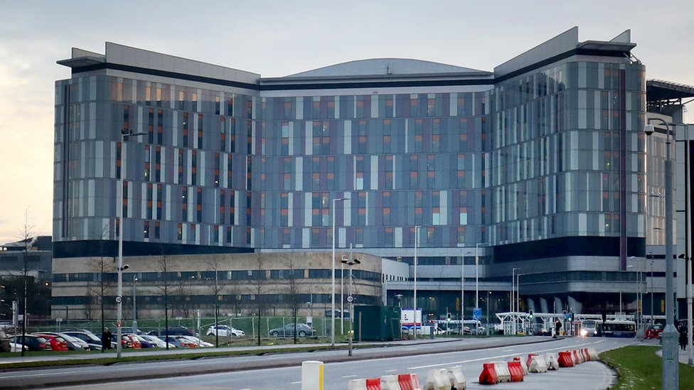 Больница Университета Королевы Елизаветы в Глазго, январь 2019