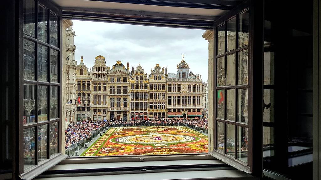 Tapete de flores de Bruxelas