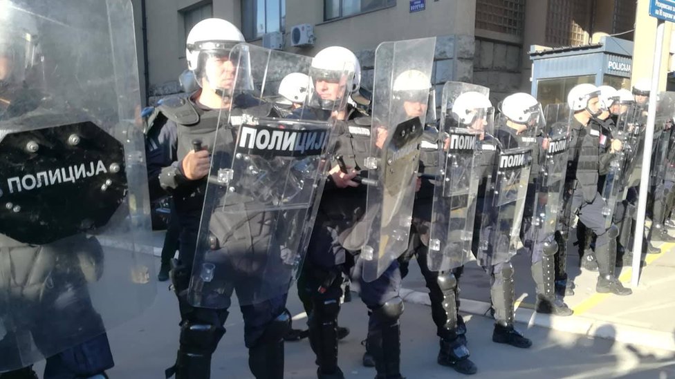 protest građana u Beogradu, 17. mart