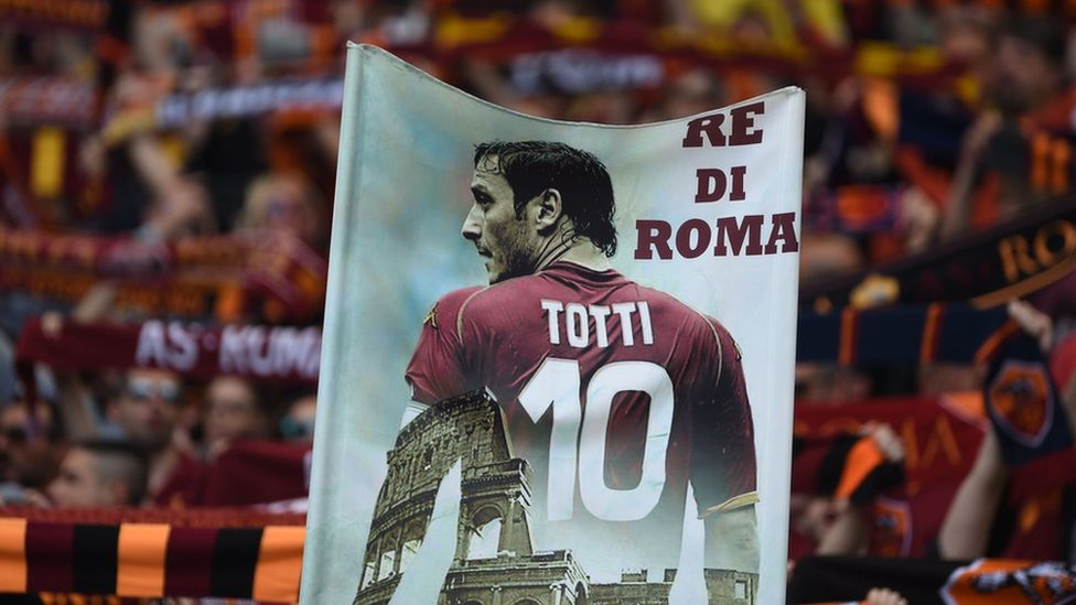 El "Rey de Roma" dejará de jugar a los 40 años de edad. Francesco Totti