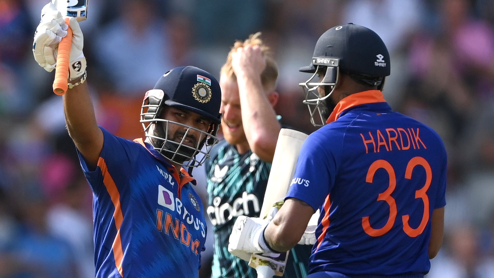 England v India: Rishabh Pant & Hardik Pandya seal series win