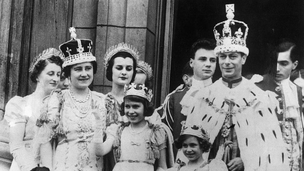 Coronación de Jorge VI en Inglaterra en 1937