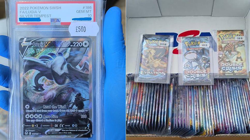 Man arrested after 250k haul of stolen Pokmon cards seized
