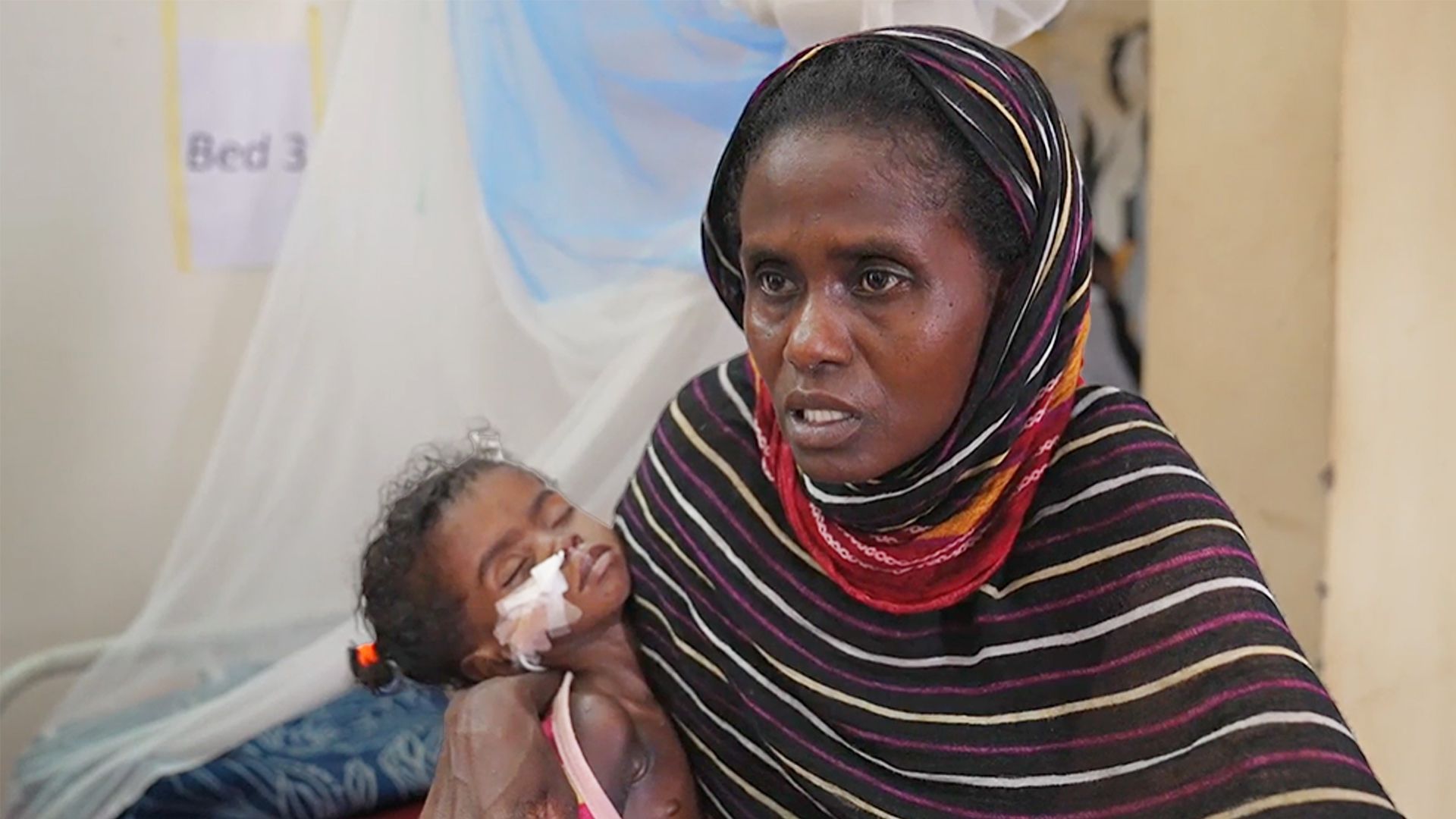 Sudan war: The mother who could only afford the drugs to save one of her twins