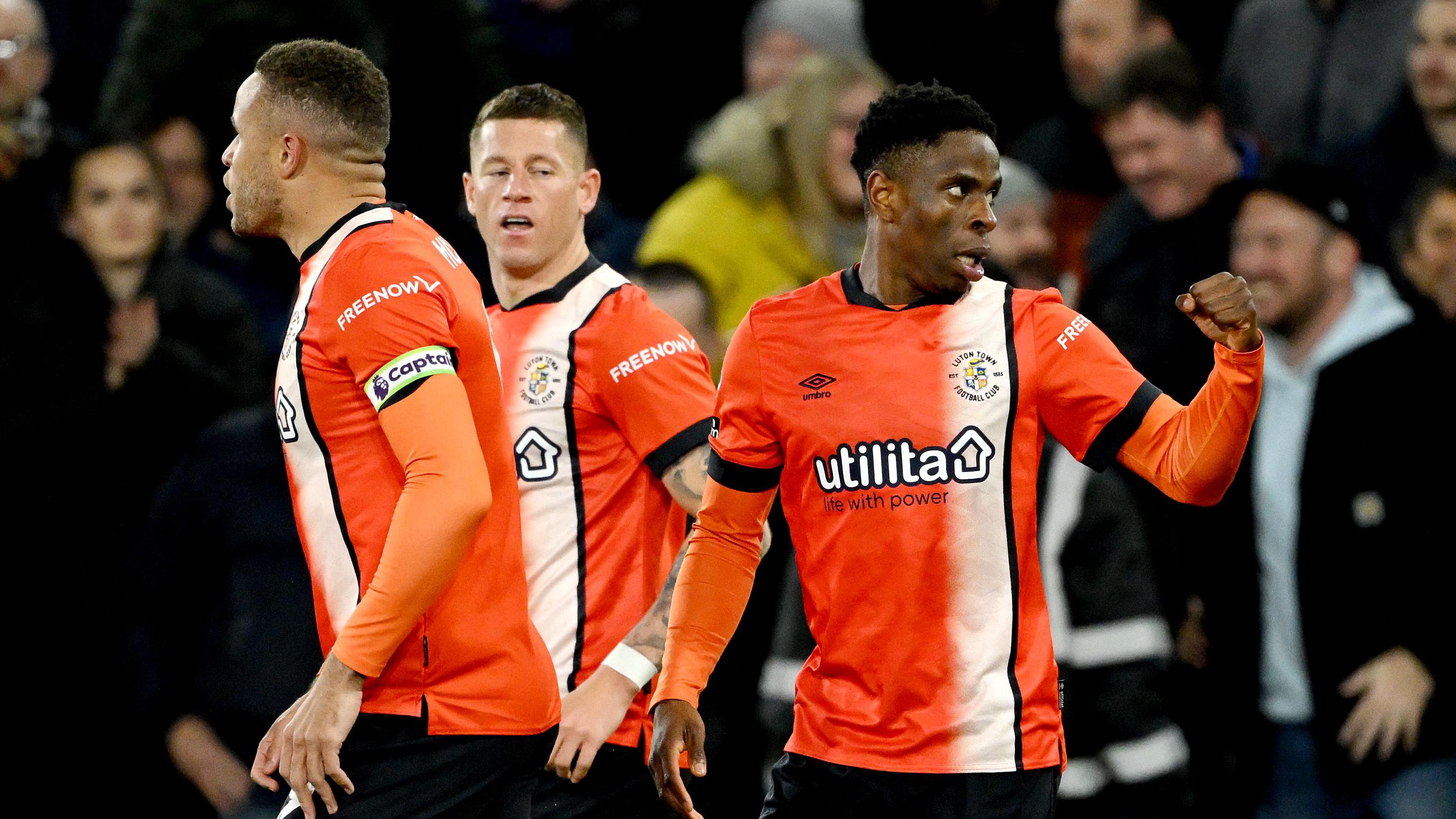 We live INSIDE famous entrance to Luton Town stadium - footballs smash