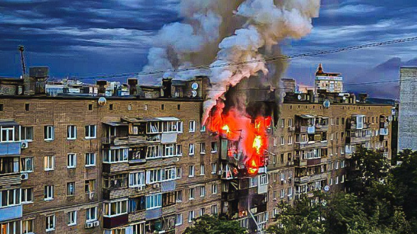 Biggest drone strike hits Ukraine's second city