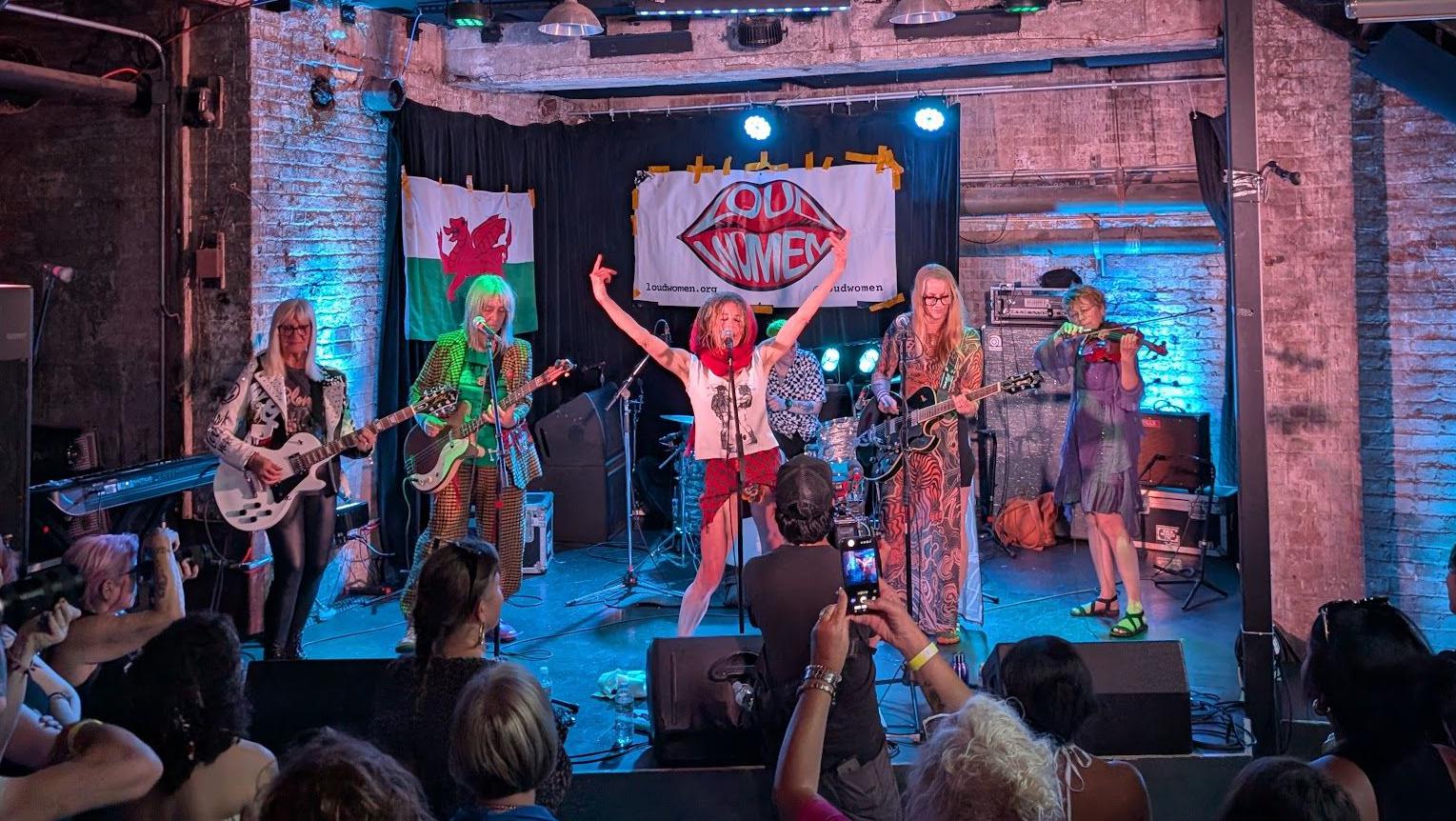 Newport band NaNaz dubbed real-life Riot Women changing