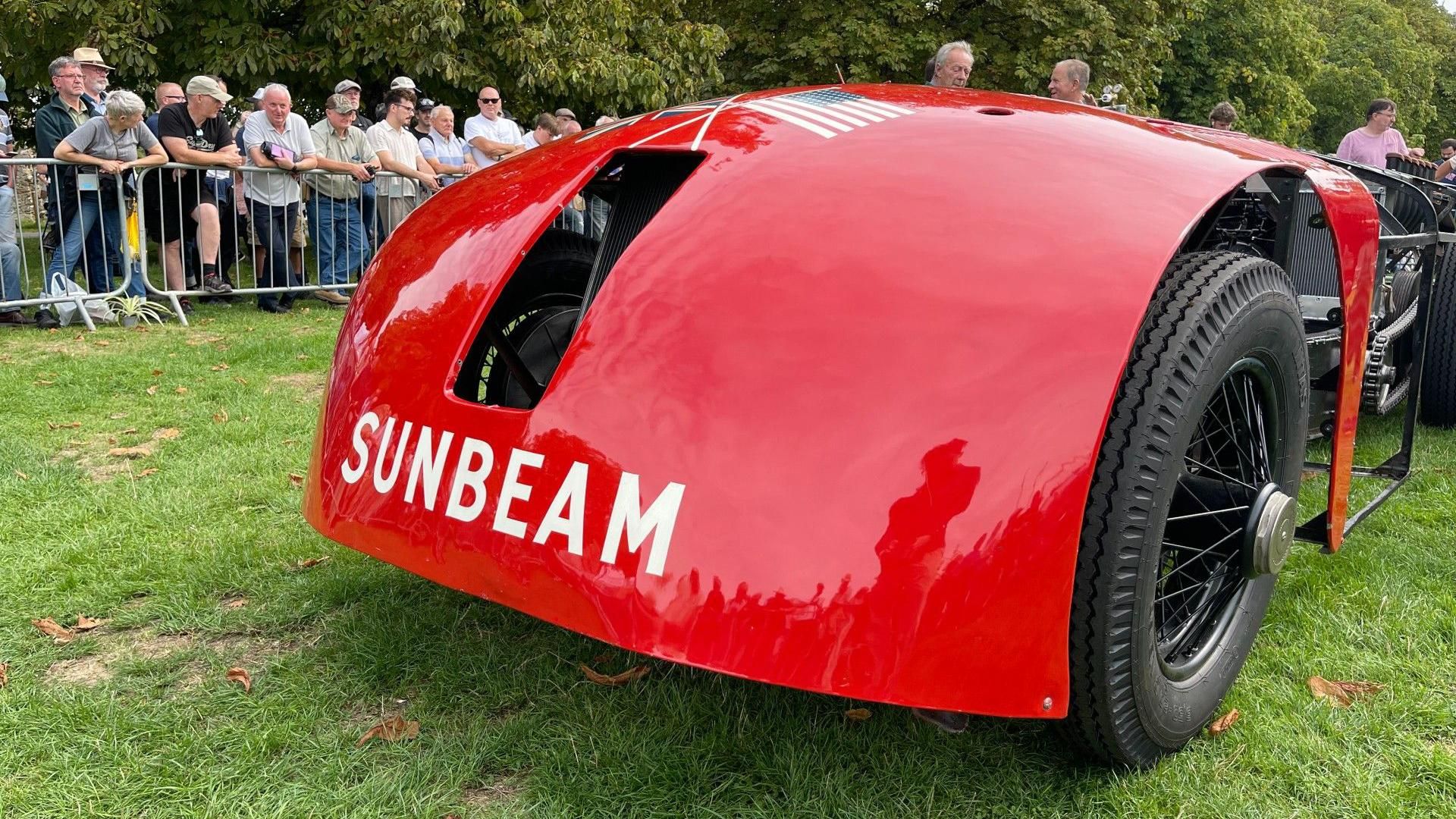 Speed record Sunbeam car engine heard again after 90 years