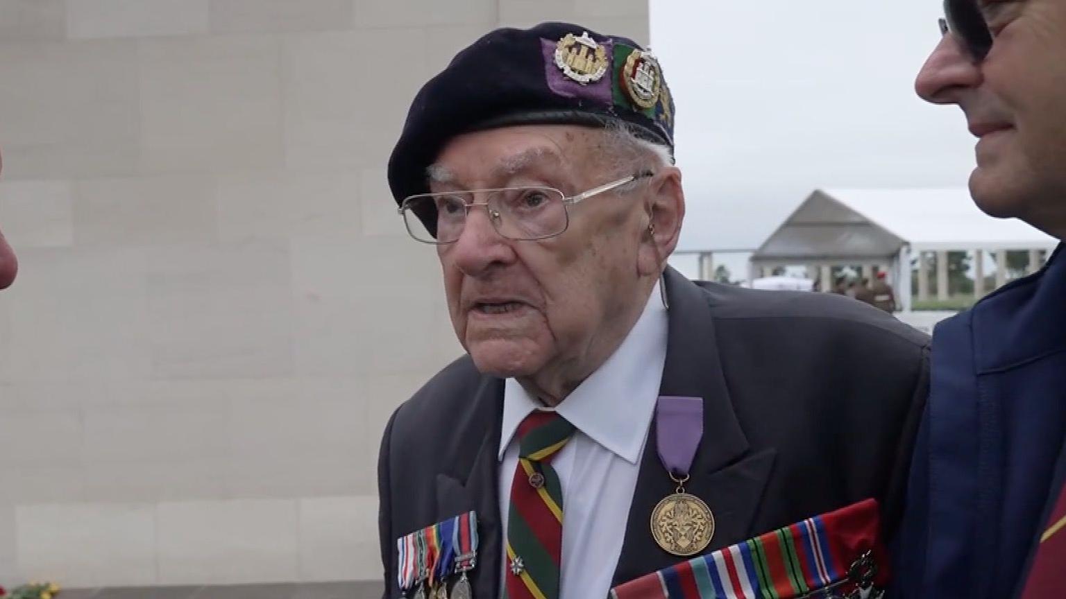 Veteran's powerful words as D-Day marked