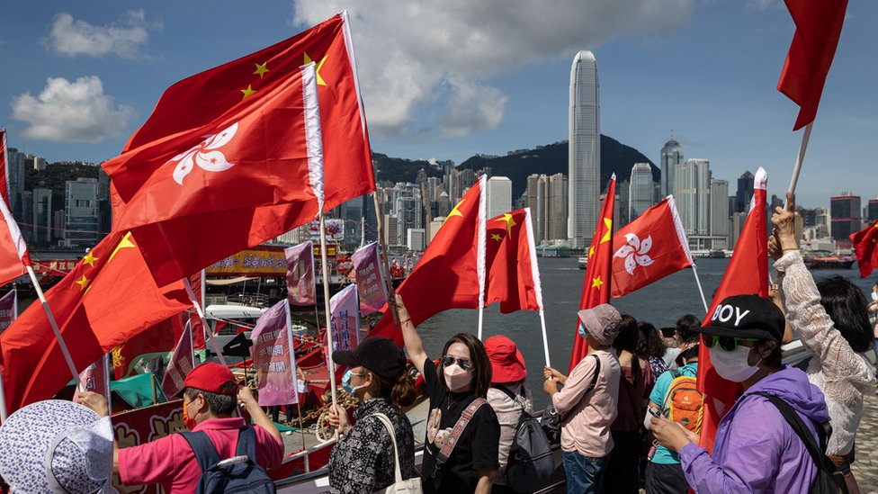 香港迎來主權移交25週年