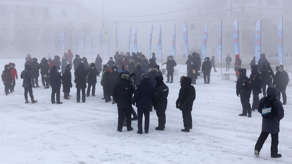 احتجاجات في روسيا