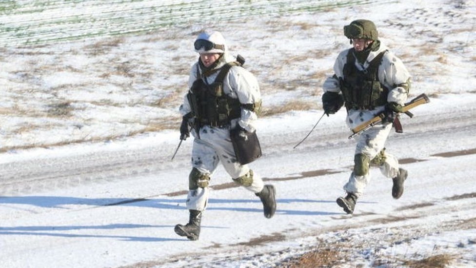 Soldados rusos.
