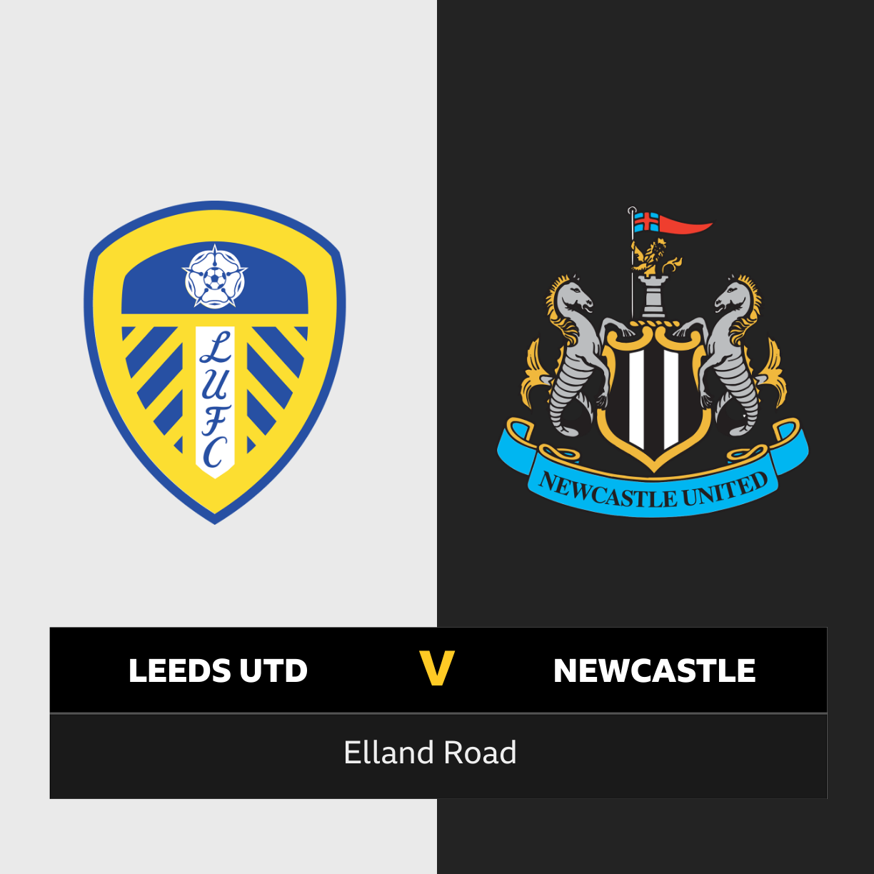 Follow Leeds United vs Newcastle United live