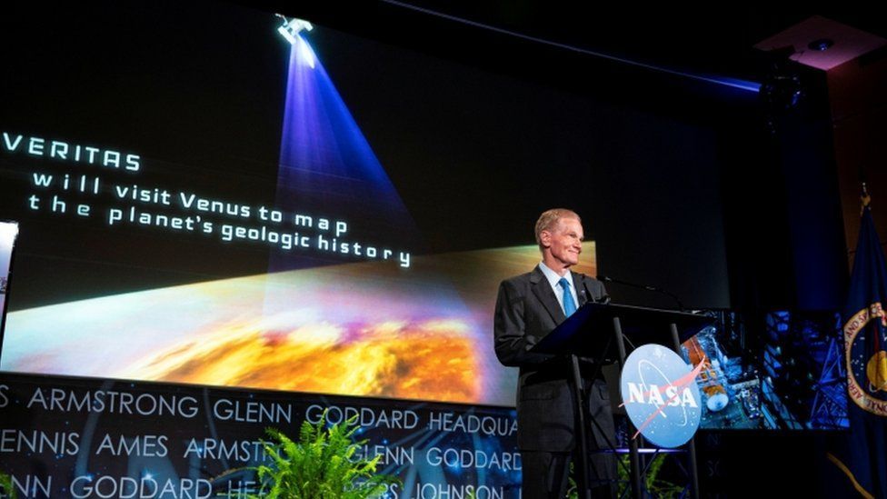 NASA yöneticisi Bill Nelson, Venüs projesini Çarşamba akşamı açıkladı