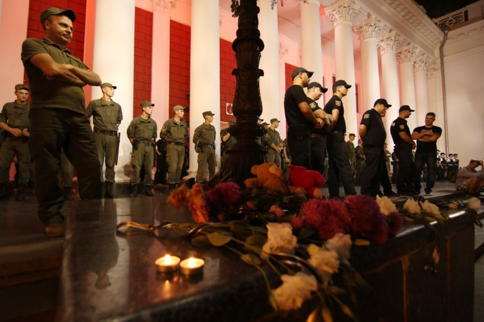 одеса пожежа табір