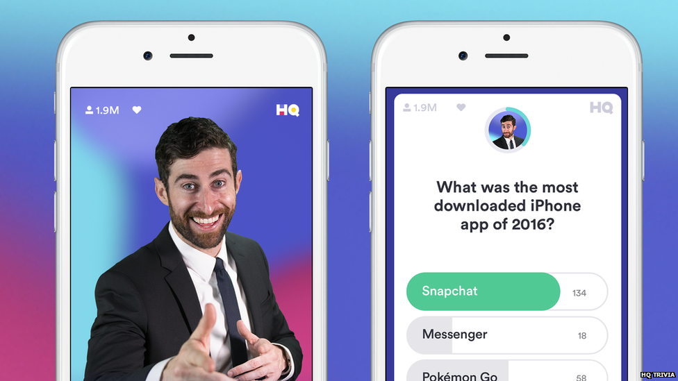 Hq Trivia Quiz App Ends With Drunken Broadcast After Running Out Of Money Bbc News