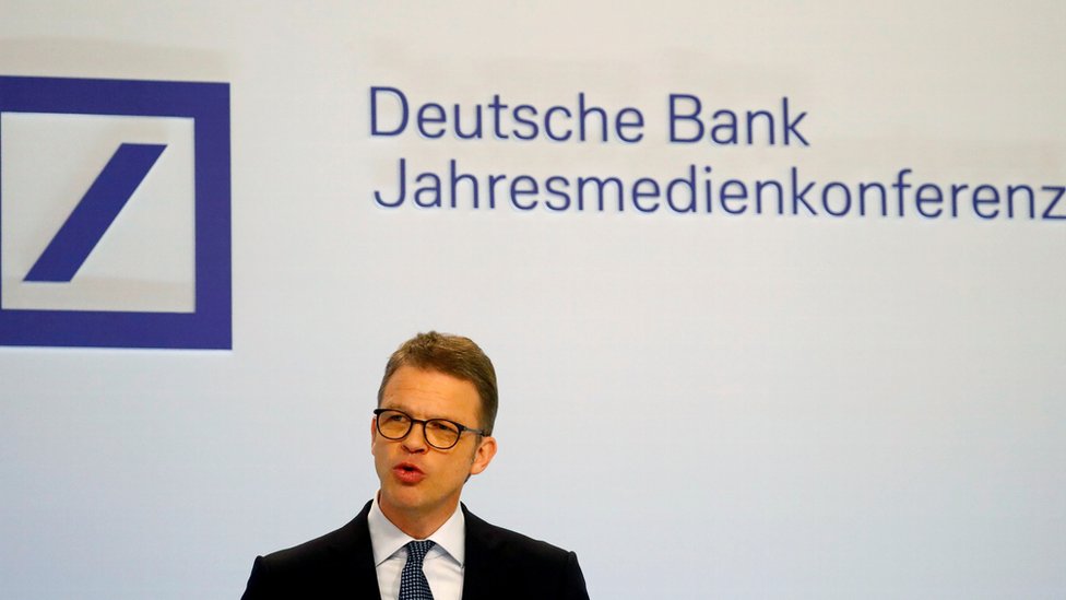 Генеральный директор Deutsche Bank Кристиан Сьюинг