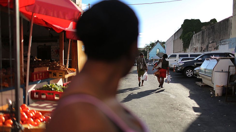 calles de Trinidad, Puerto España, 2015