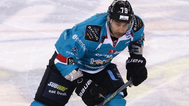 James Desmarais was on target for Belfast Giants against Coventry Blaze