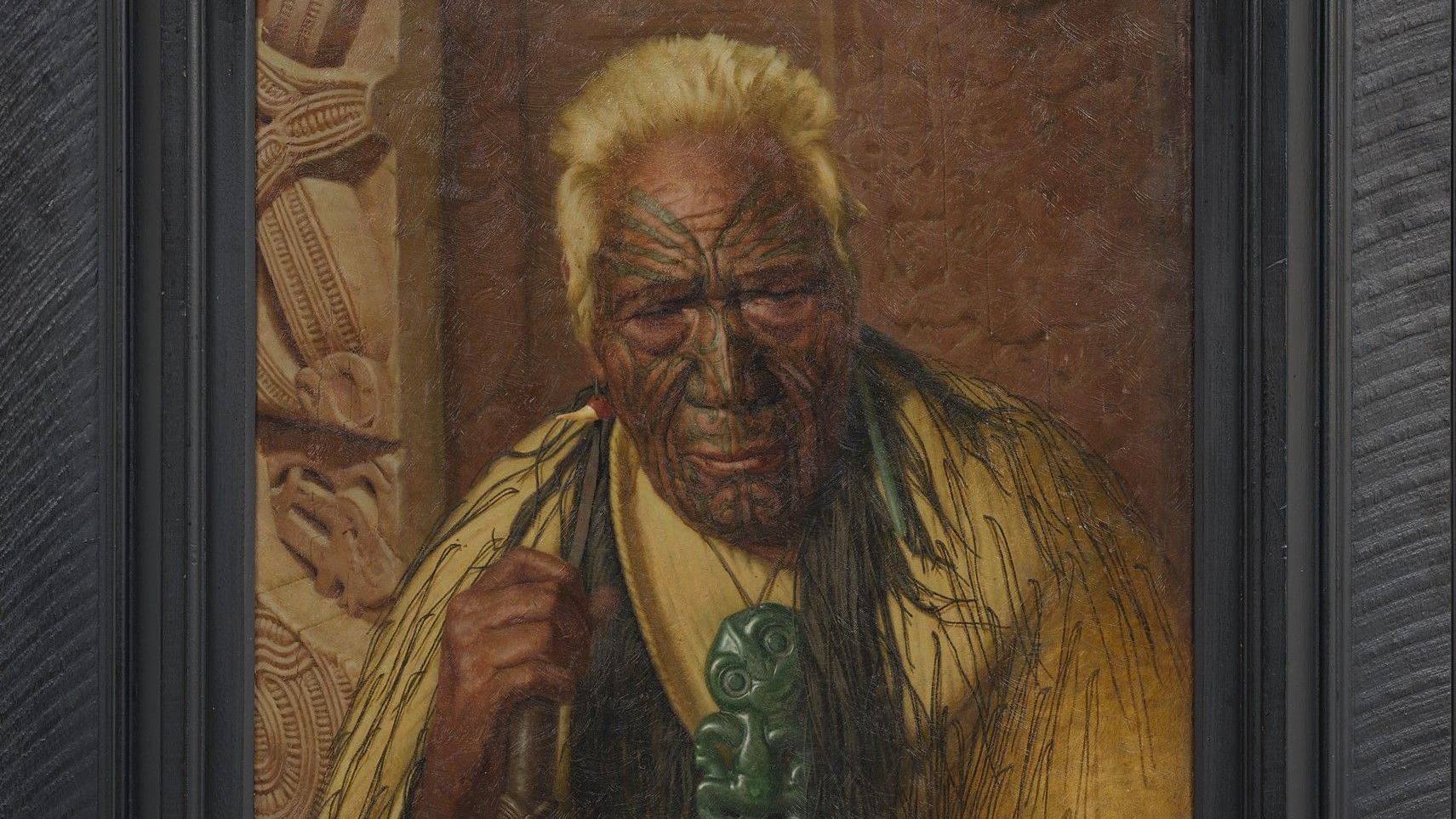 New Zealand: Painting of Māori elder by Goldie fetches record price