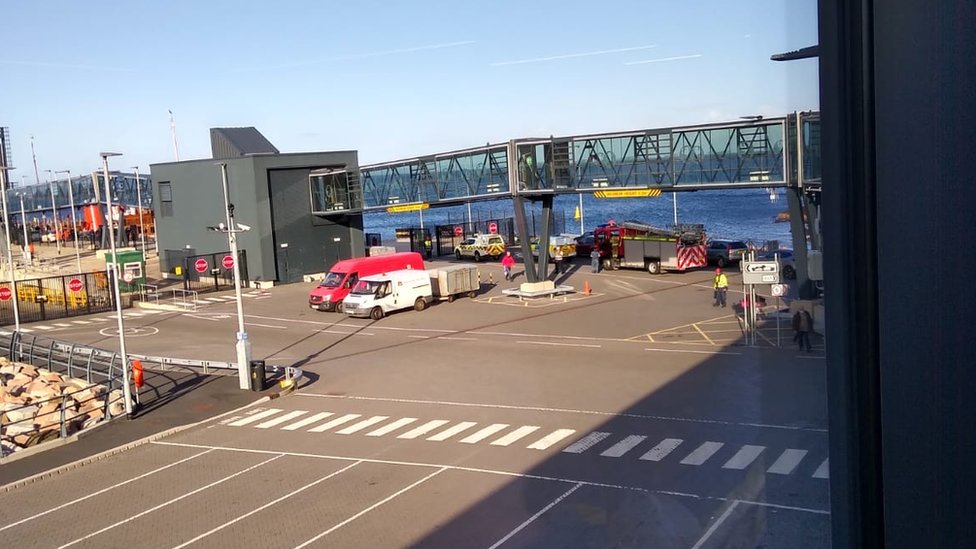 Вид из здания аэровокзала