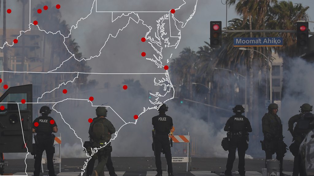 How teargas became the go-to weapon for US police