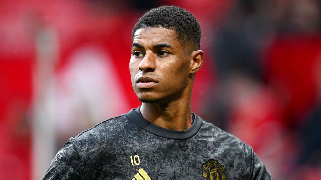 LOTTO DI CARTE calcio Marcus Rashford Manchester United Inghilterra EUR