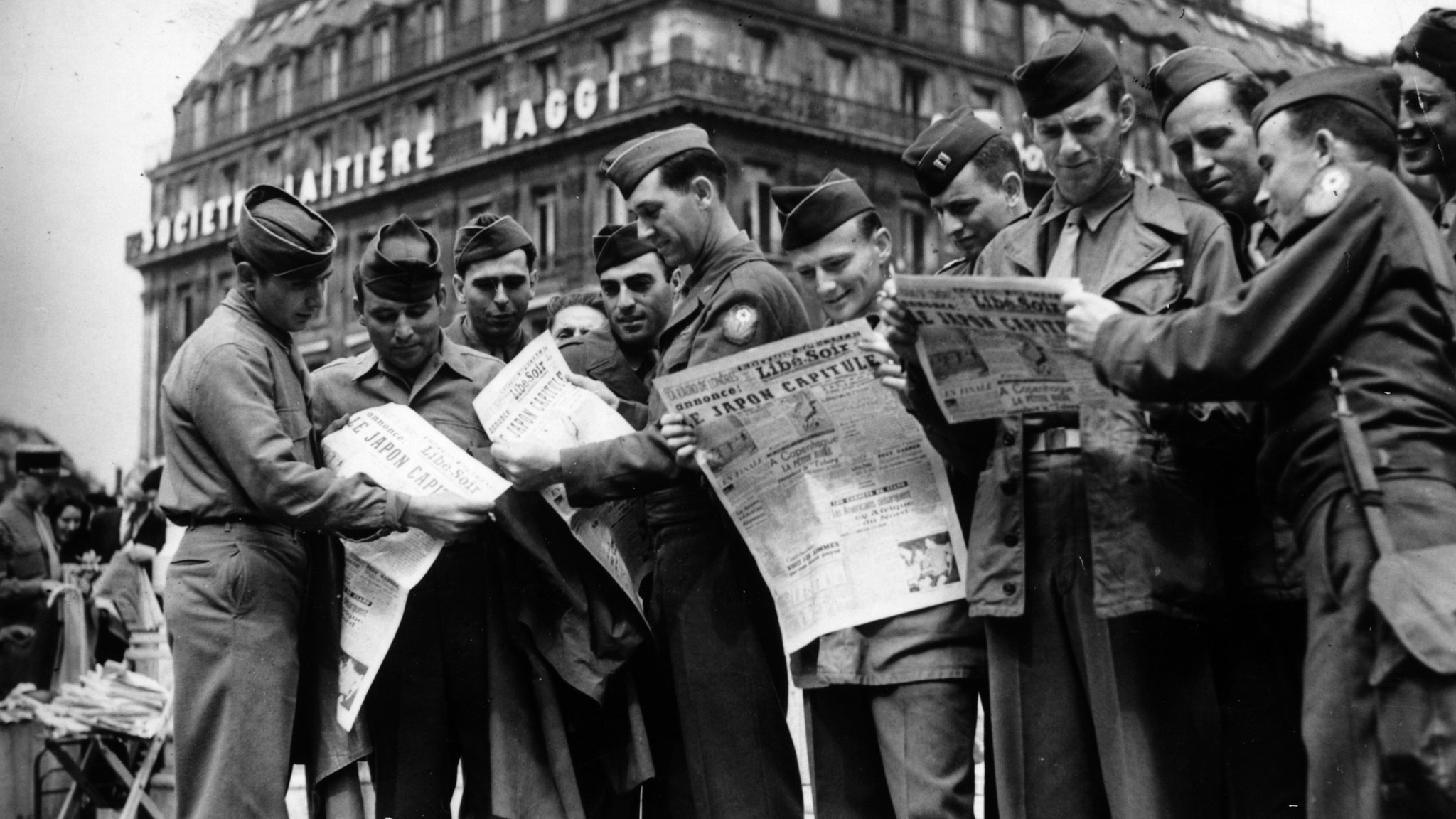 U.S History : VJ-Day (Victory over Japan Day) • August 15, 1945