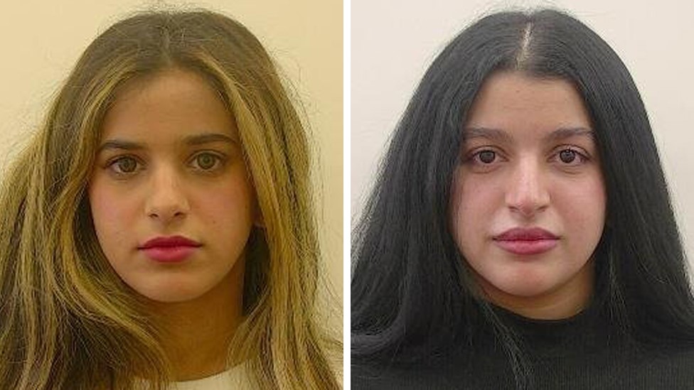 Sisters Asra Abdullah Alsehli, 24, and Amaal Abdullah Alsehli, 23