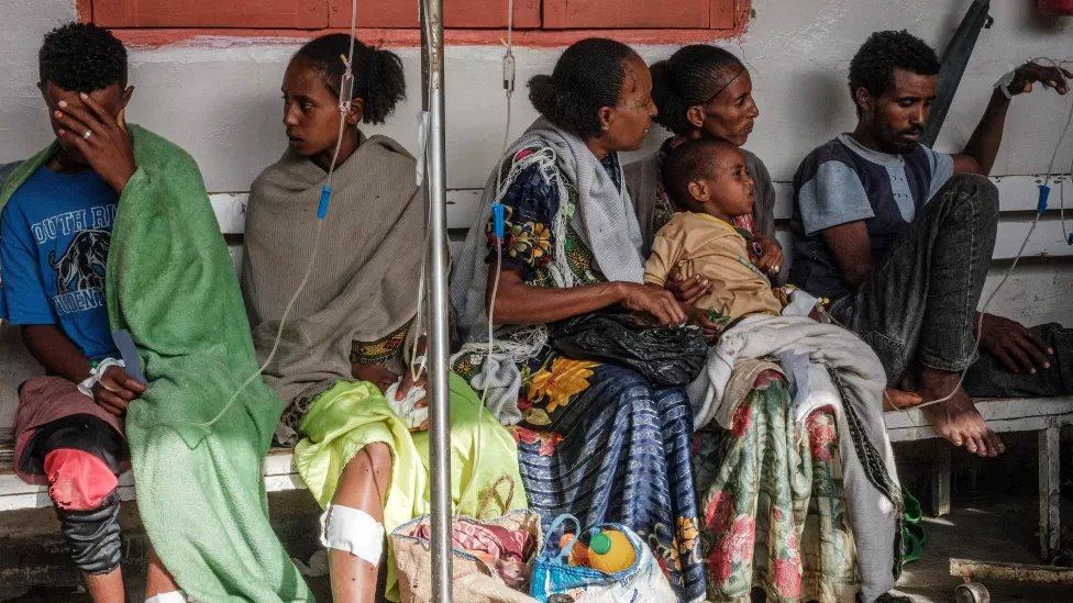 تقول دراسة أكاديمية حديثة إن إجمالي عدد القتلى من المدنيين في تيغراي - بسبب القتال والمجاعة ونقص الرعاية الصحية - يتراوح بين 385,000 و600,000.