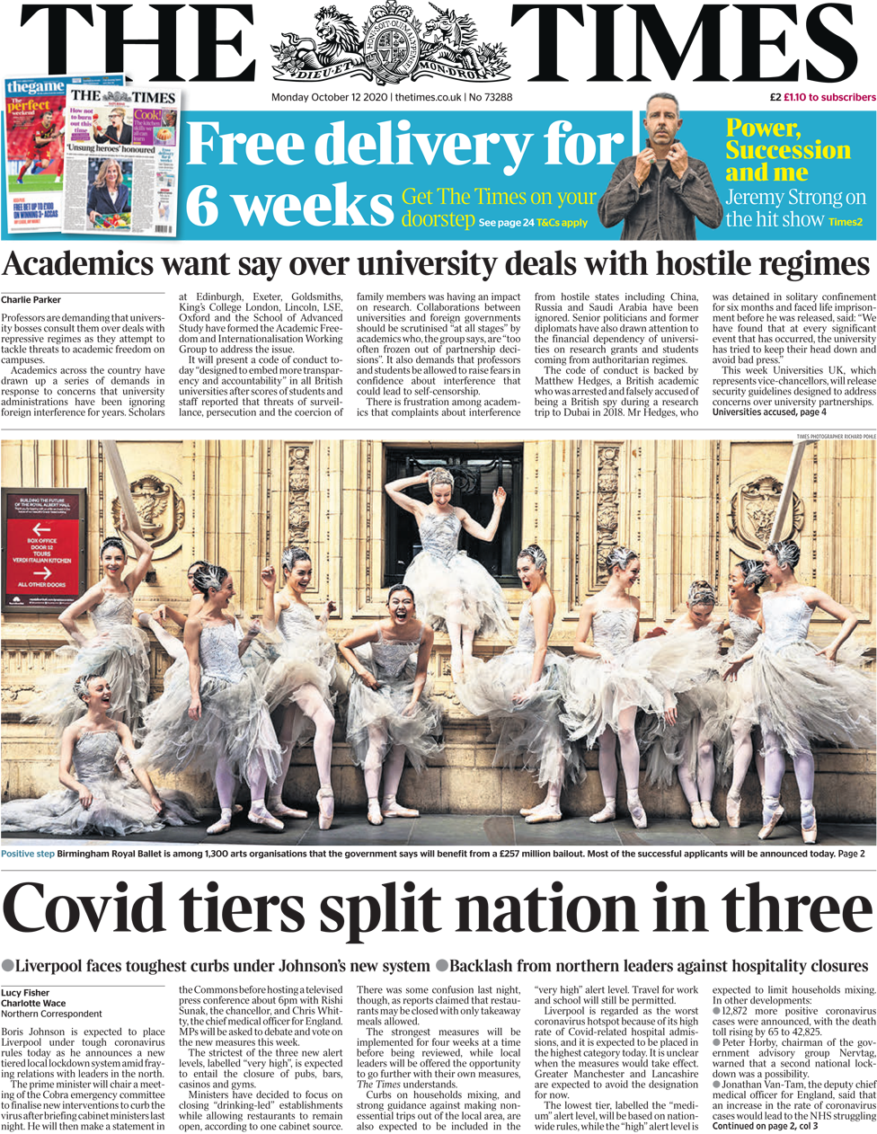 The Times 12 October