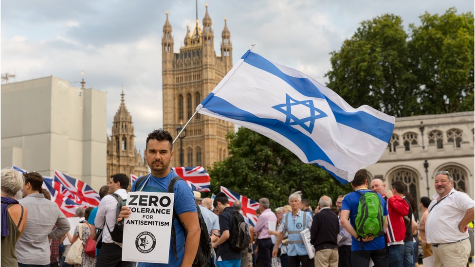 Протест против антисемитизма в Лейбористской партии
