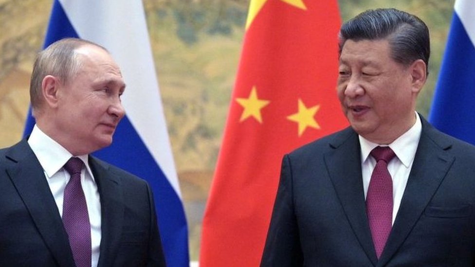 China joins Russia in opposing Nato expansion - BBC News
