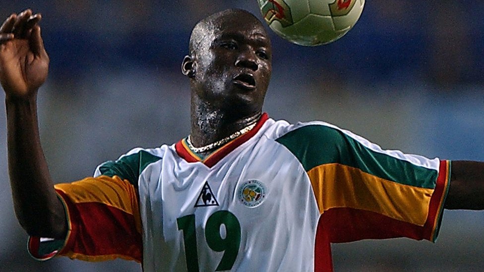 Former Senegal midfielder Papa Bouba Diop