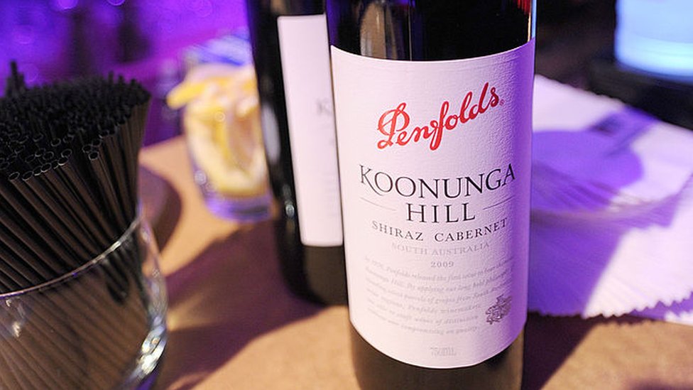 ¿Alguna vez has probado algún Penfolds? Botella de Penfolds.