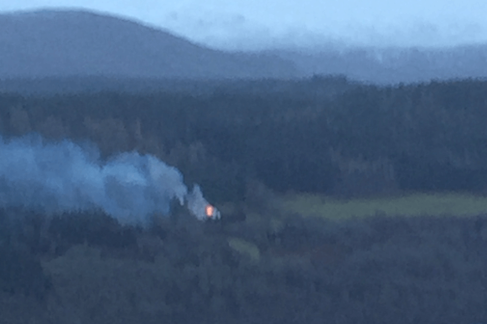 Пожар в доме Болескина