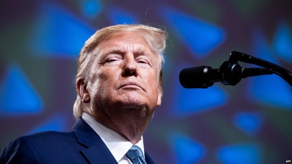 US President Donald Trump