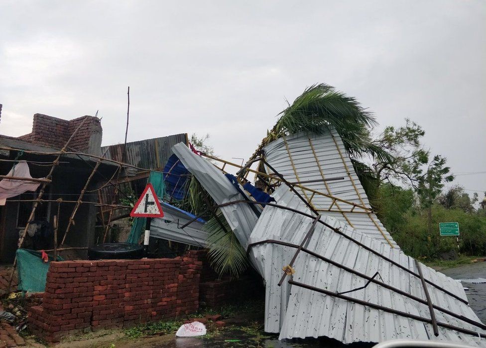 إعصار غاجا قتل 46 شخصا على الأقل