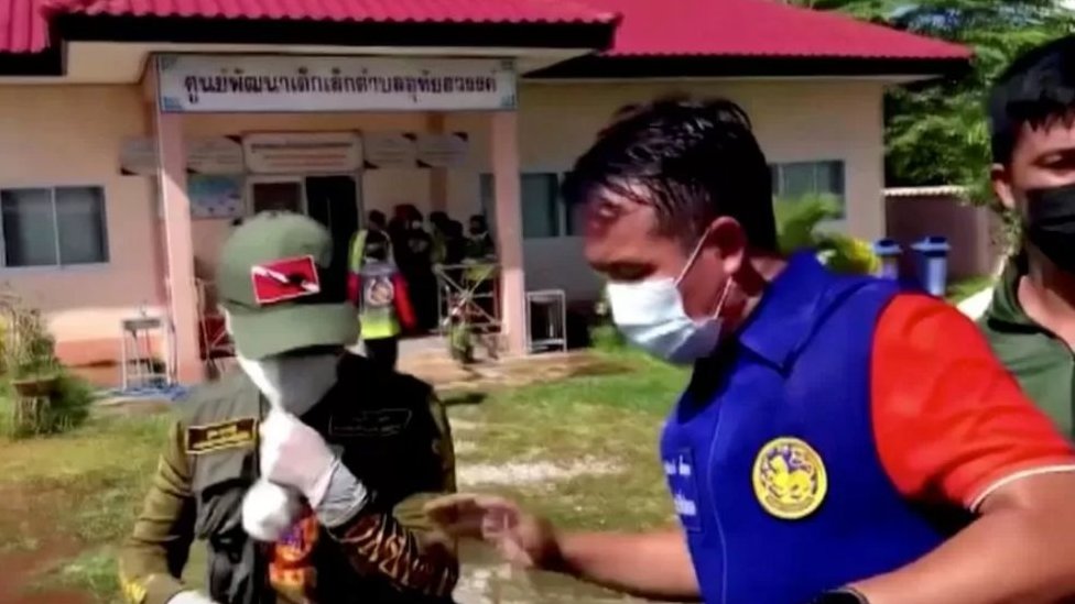 الحضانة حيث وقع الهجوم في تايلاند