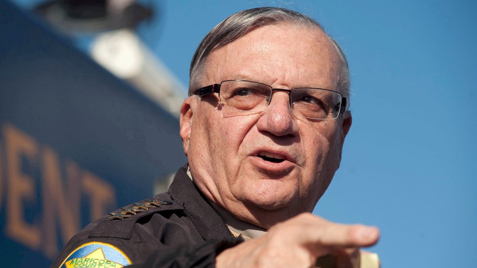 El exalguacil Joe Arpaio es conocido por su mano dura con la inmigración. Joe Arpaio