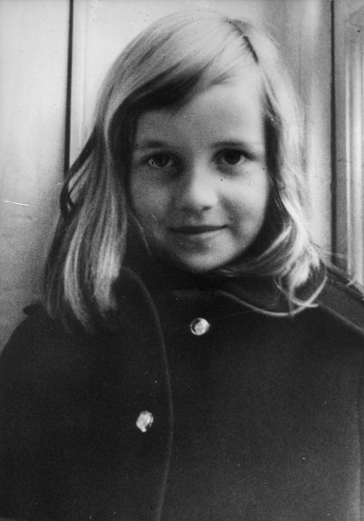 A young Lady Diana Spencer