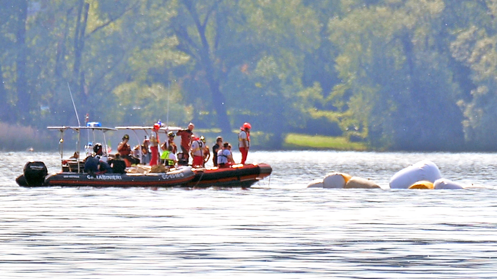 Italy: Agents die when boat capsizes on Lake Maggiore