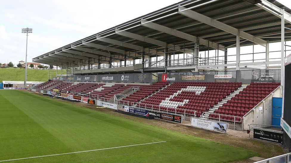 Восточная трибуна, стадион Sixfields, Нортгемптон