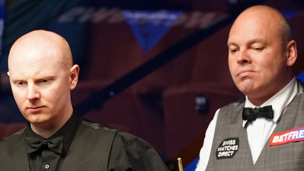 World Snooker Championship: Anthony McGill leads Stuart Bingham 9-7, Kyren Wilson & Neil Robertson level at 8-8