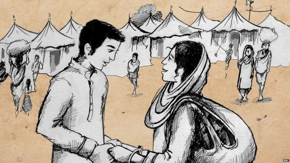 ਇਸਮਤ ਖੁਦ ਨੂੰ ਹਿੰਦੂ ਦੱਸ ਕੇ ਹਿੰਦੂਆਂ ਦੇ ਸ਼ਰਨਾਰਥੀ ਕੈਂਪ ਪਹੁੰਚੀ ਸੀ