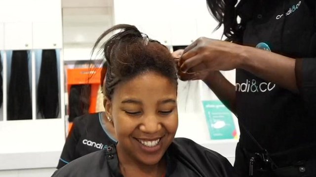 Why South African women like Indian hair - BBC News